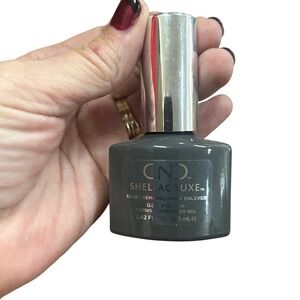 CND Shellac Luxe Gel Polish 12.5mL Silhouette #296 Grey Professional Luxe
